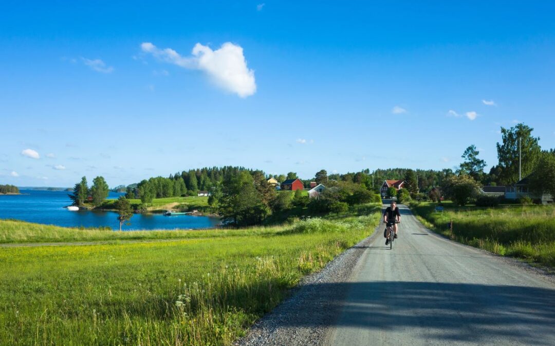 Vänerleden – den stora cykelresan runt Vänern, byggd för semester