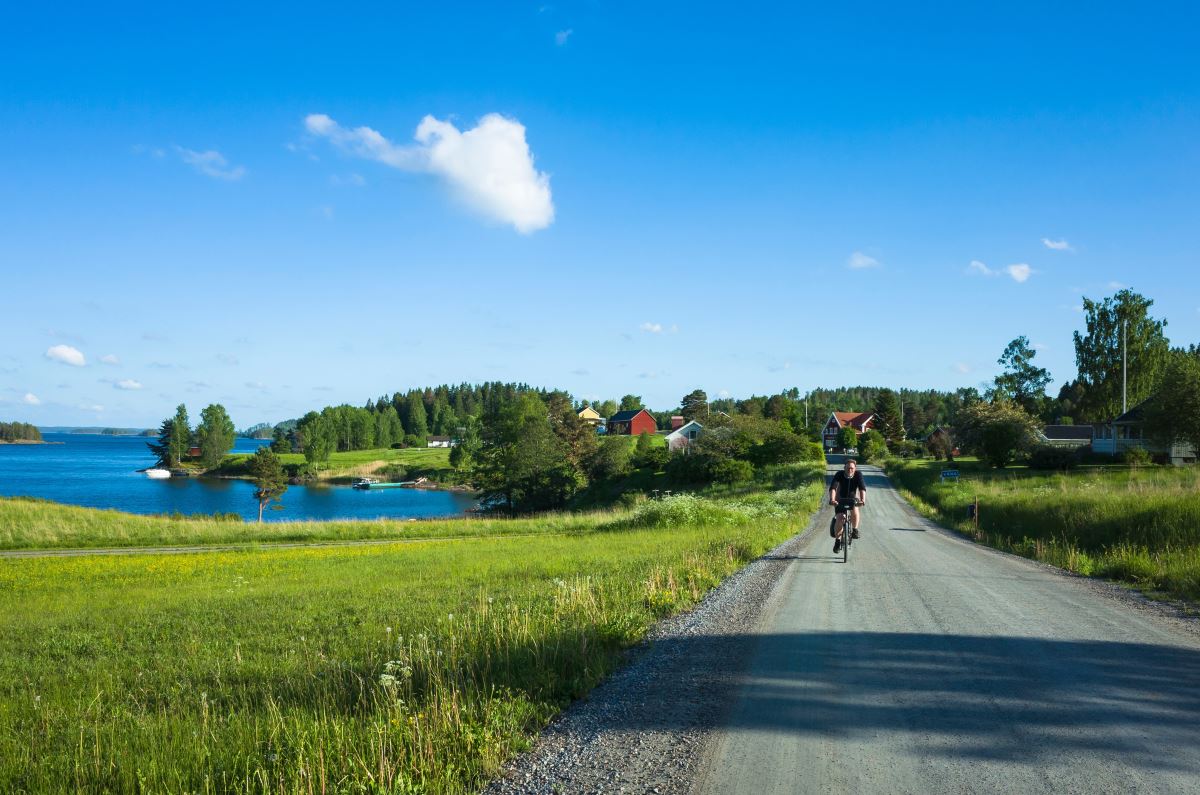 Vänerleden – den stora cykelresan runt Vänern, byggd för semester