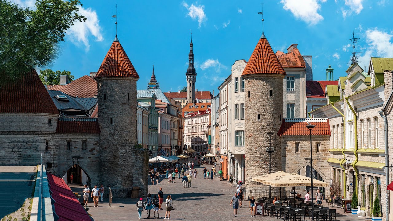 Tallinn – medeltida murar, kreativa kvarter och utsikt över röda tak