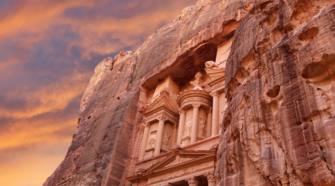 Petra i Jordanien – staden som höggs fram ur berget