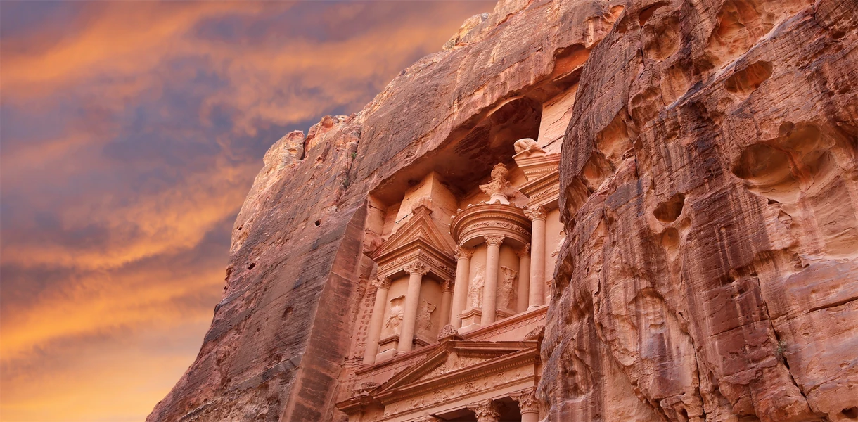 Petra i Jordanien – staden som höggs fram ur berget