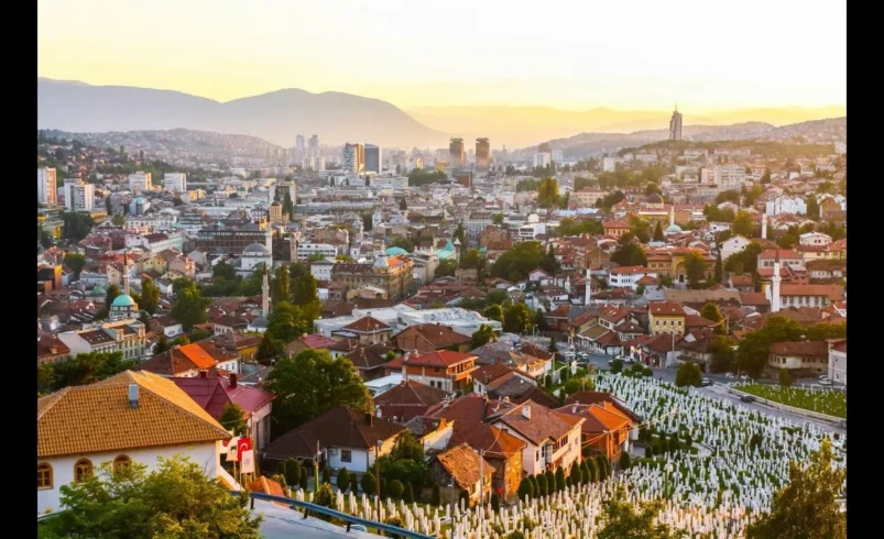 Sarajevo – där öst och väst möts mellan bergen