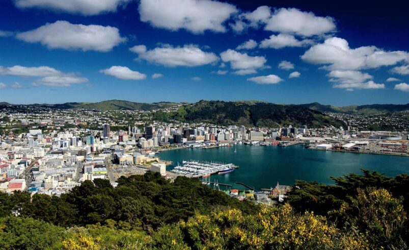 Wellington – vind, kaffebarer och huvudstad vid Cook Strait
